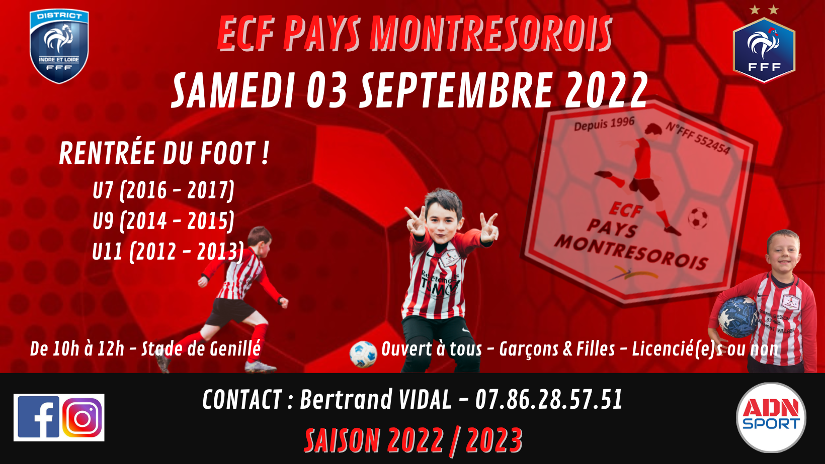 Actualité RentrÉe Du Foot Animation U7 U9 U11 Club Football Entente Des Clubs De 3152